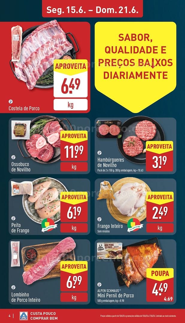 Antevisão Folheto ALDI Promoções de 15 a 21 junho